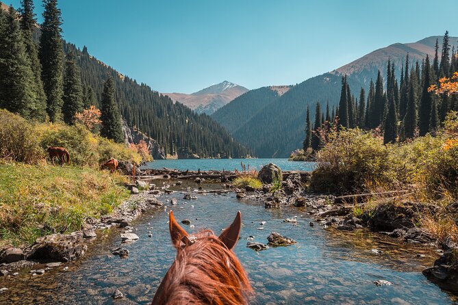 3-Day Private Horseback Riding and Hiking Tour in Kolsay - Day 2: horseback to the Middle Kolsay area, with passes and lake views