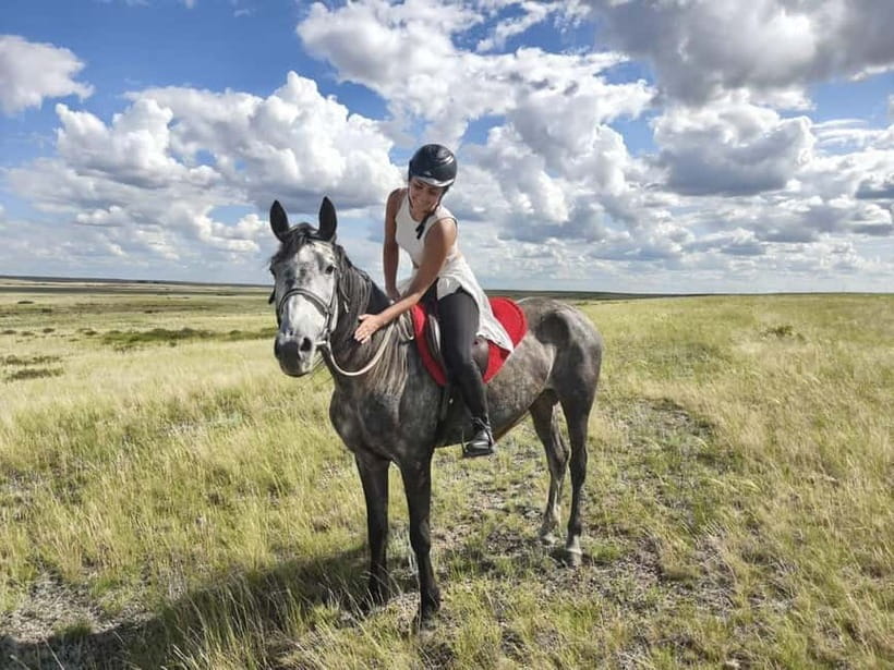 Astana: 2-Day 1-Night Ranch Stay & Tour Historic Mausoleum - First contact at Taiburyldyn Shabysy Ranch, then straight to the horses