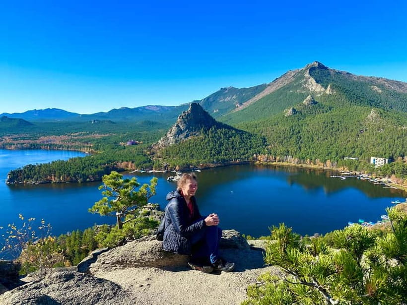 Astana: Burabay National Park Tour with Lunch and Pickup - Boat ride on Goluboy Zaliv and Zhumbaktas photos: calm water with standout scenery