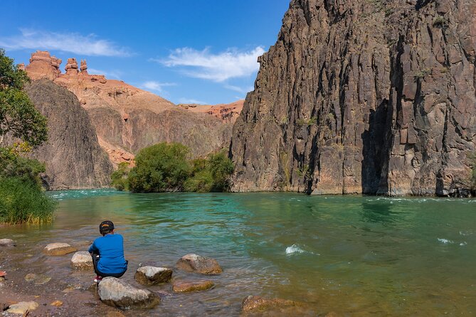 Charyn canyon - Stop 1: Walking Charyn Canyon and Taking in the Castle-Like Formations