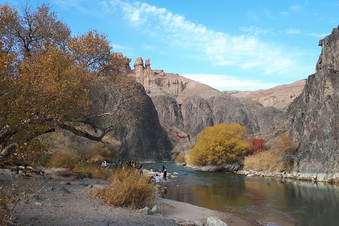 Charyn canyon - Your Guide Makes the Day: Akhnul, Elena, and Yelnar