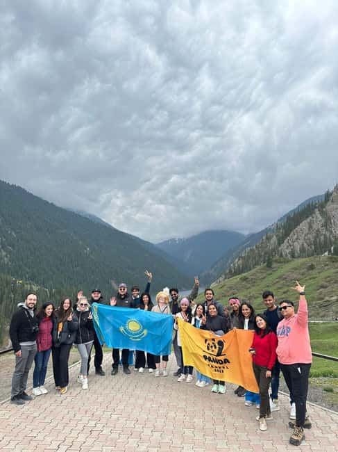 From Almaty: Kolsay, Kaindy Lakes and Charyn Canyon Day Trip - Kaindy Lake: the Soviet-era UAZ ride and the forest that looks underwater