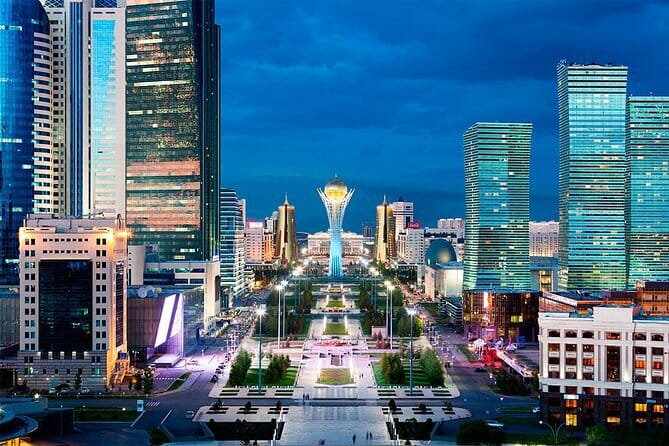 Guided Night Time Tour of Astana in a Private Car - Stop 4: Palace of Peace and Reconciliation for a calm, purposeful stop