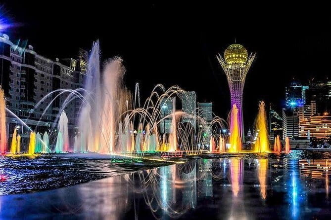 Guided Night Time Tour of Astana in a Private Car - Timing, pickup, and how the evening usually flows