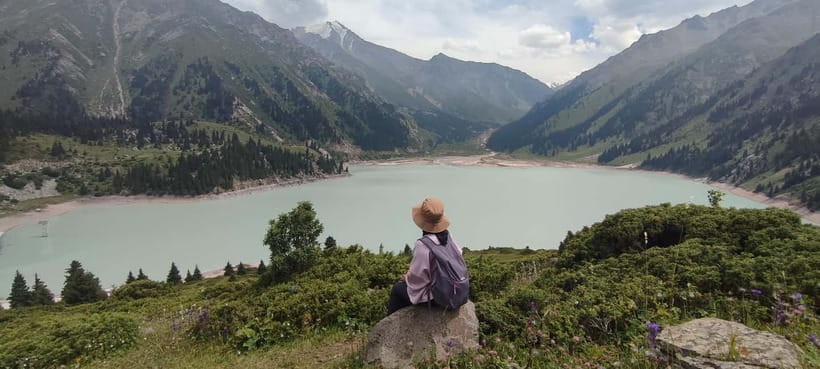 Hiking to the magical Big Almaty Lake - Why Big Almaty Lake hits so hard (BAL color show and mountain calm)