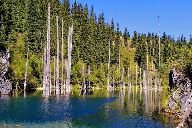 Kolsai & Kaindy Lakes + Charyn Canyon private 2-day tour - Kolsai Lake, clear water time to reset