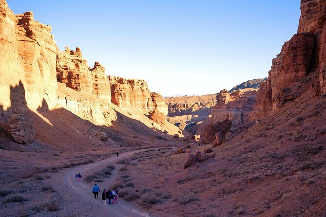 Personalized guided Car Tours to Charyn Canyon & Kolsay Lake - Charyn Canyon National Park: the 1 km river walk and the return choice