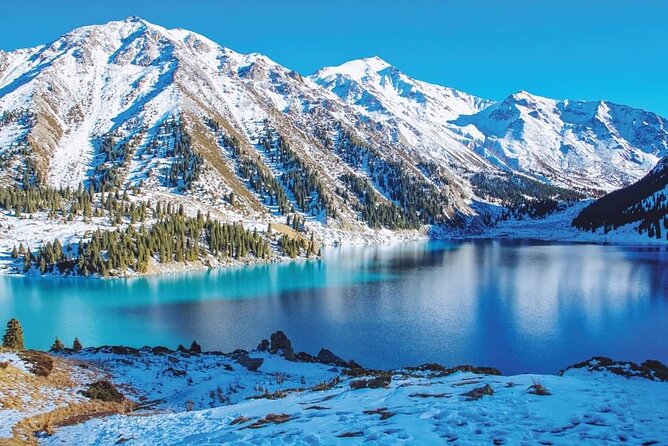 Private Big Almaty Lake tour - The 5-hour flow: pickup, arrival, and two hours at the lake