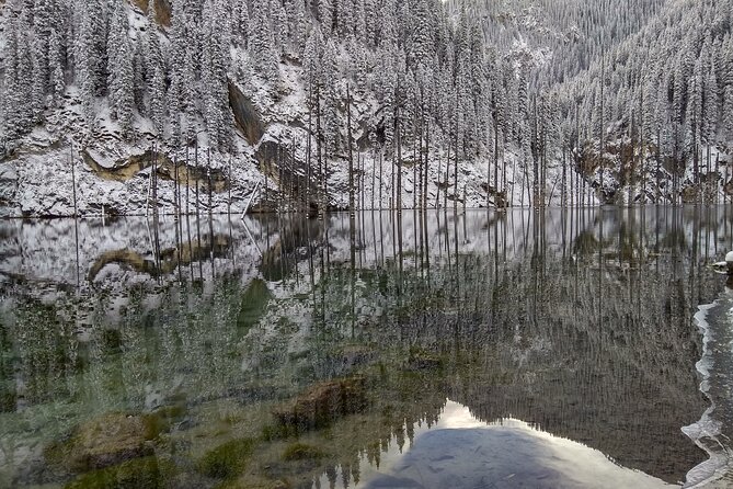 Private DayTour - Pearl Lakes Kolsai & Kaindy (Flooded Forest) via Charyn Canyon - Kolsai Lake: three lakes, shifting colors, and views at different heights