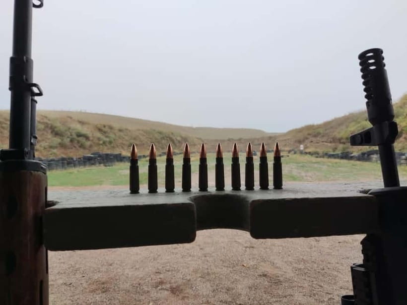 Shooting tour - AK 47, Mosin -Nagant , Glock and others - How the 3-hour flow actually works